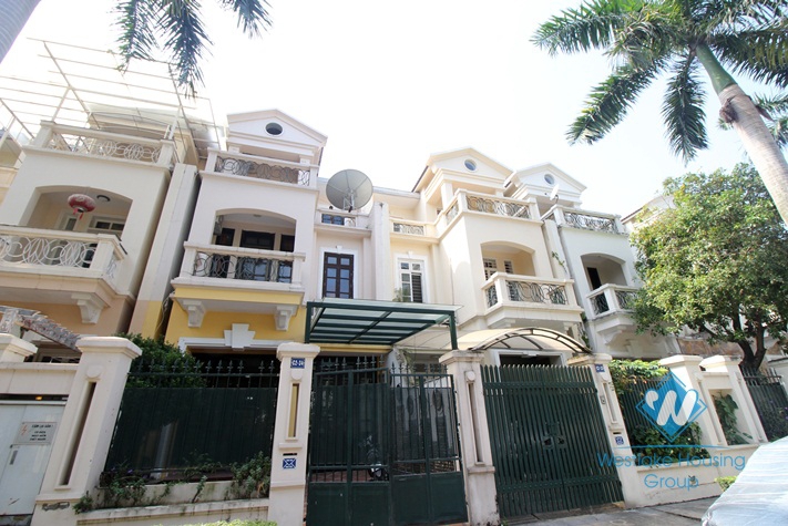 Cosy house for rent in C Block, Ciputra, Tay Ho District, Hanoi